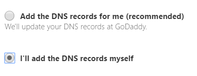 Centric consulting Microsoft 365 migration add DNS myself.