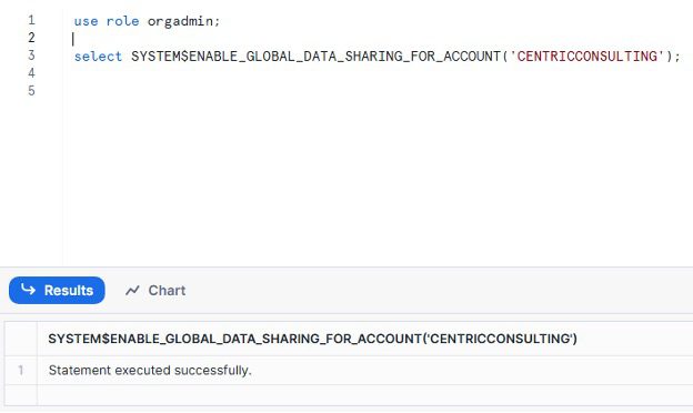 Illustration of how to enable auto fulfillment in Snowflake Private Listing.